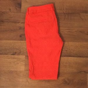 Old Navy coral patterned Pixie pants